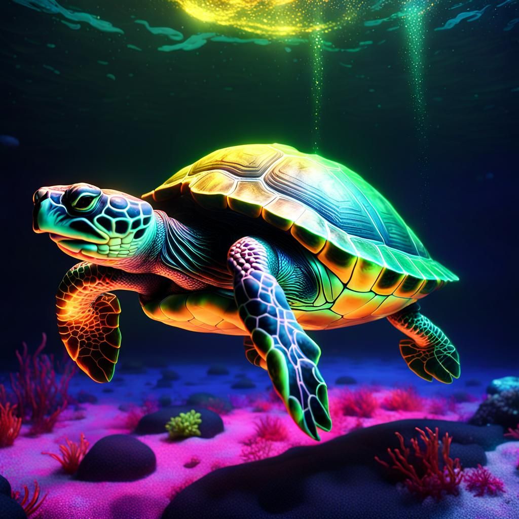 A turtle - AI Generated Artwork - NightCafe Creator