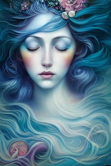 Brizo, Goddess of the Dreams - AI Generated Artwork - NightCafe Creator