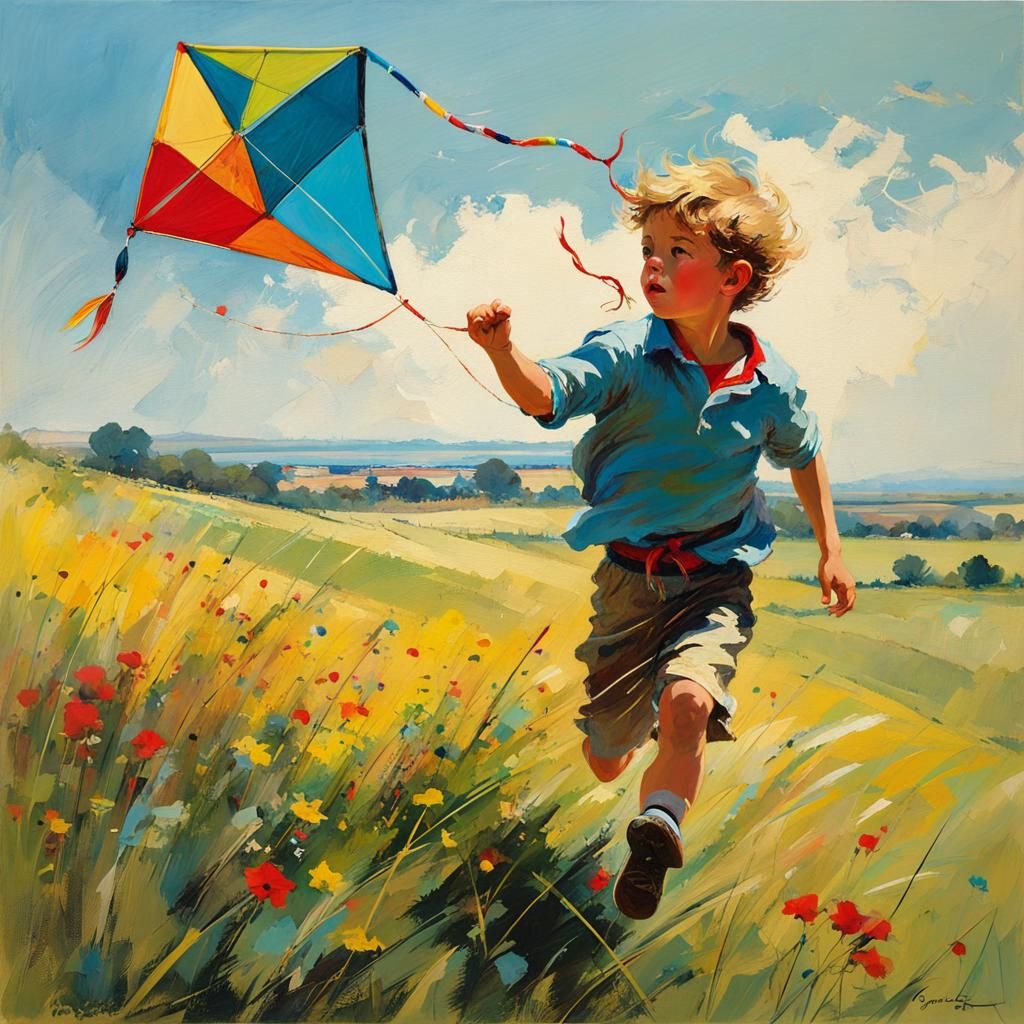 As free as a kite!  by @PJ