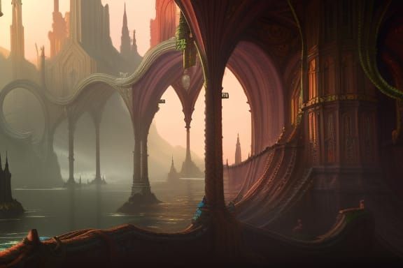 detailed matte painting, deep color, fantastical, intricate ...