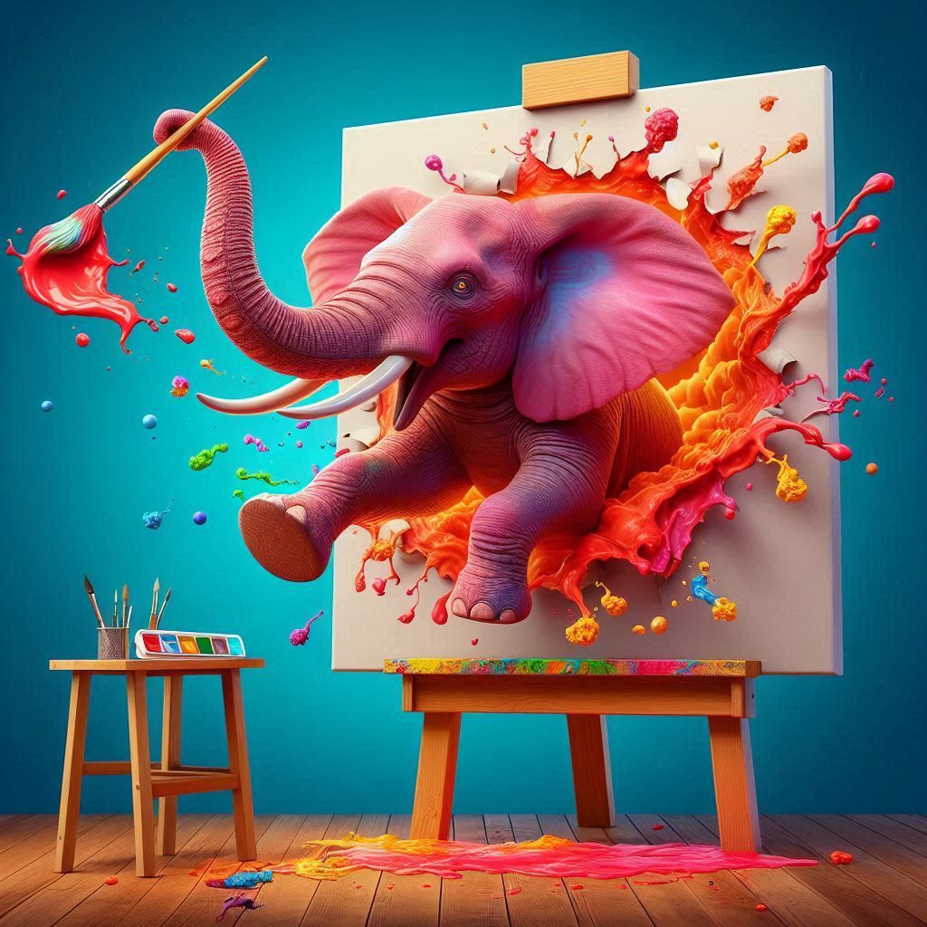 Painting Elephant