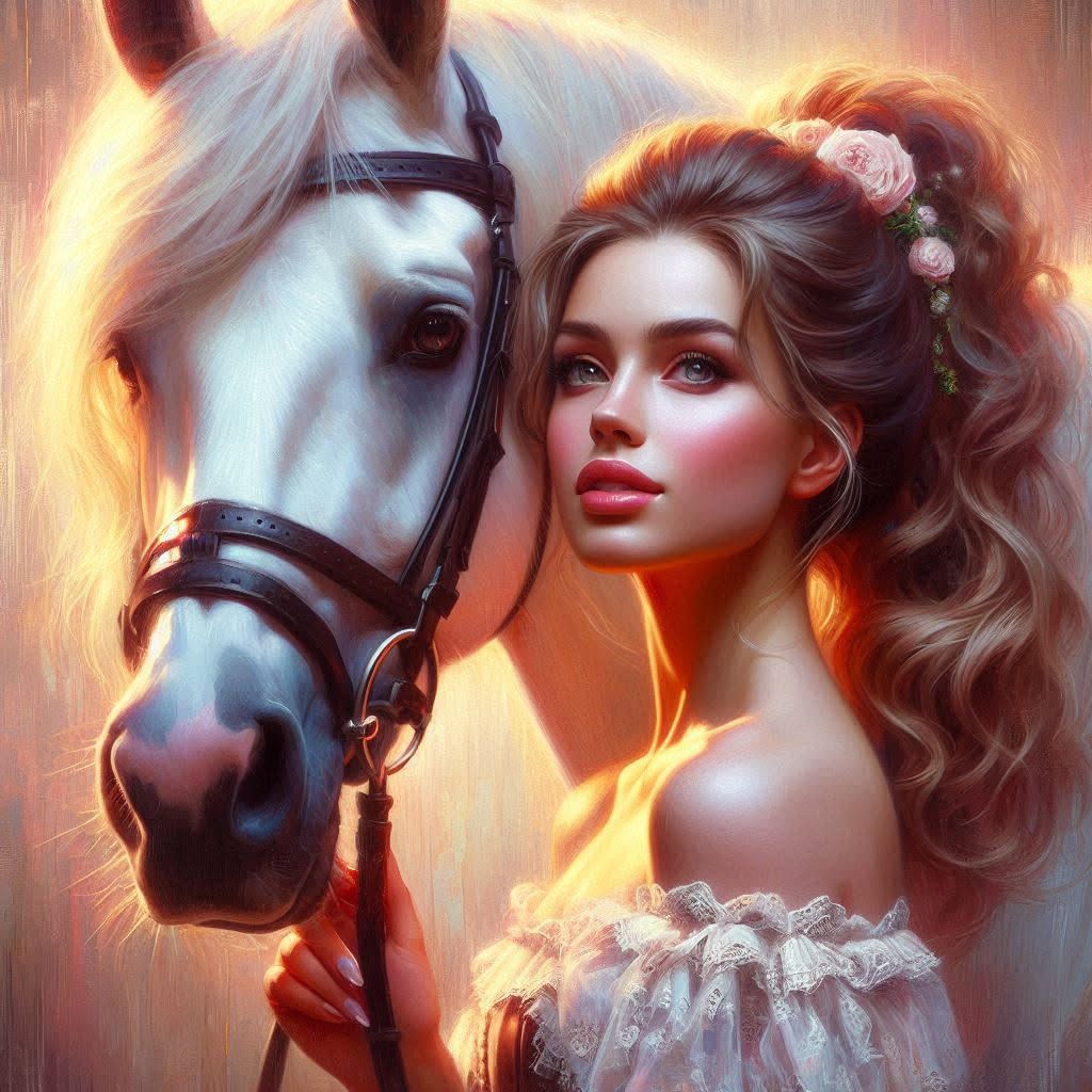 Vanessa and her horse Dolson