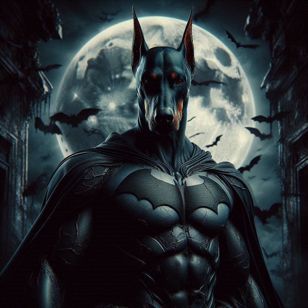 Doberman Batman