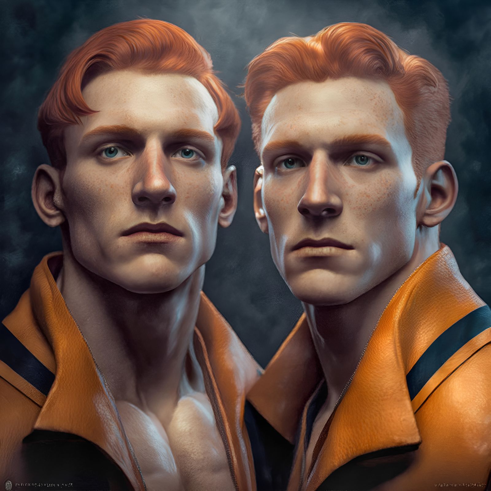 Midjourney: In an alternate universe the Weasley twins became the professional wrestling duo known as "Magical Mayhem"