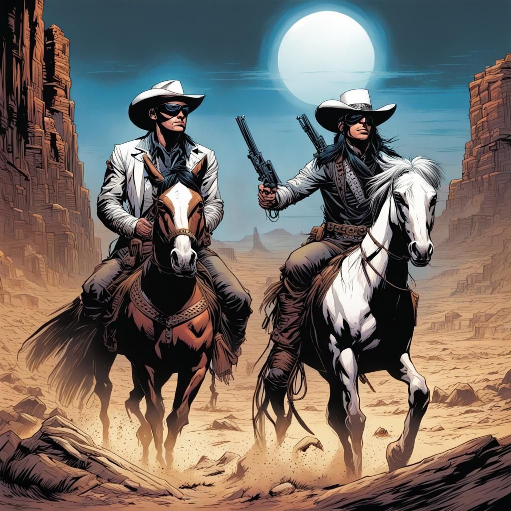 The Lone Ranger and Tonto