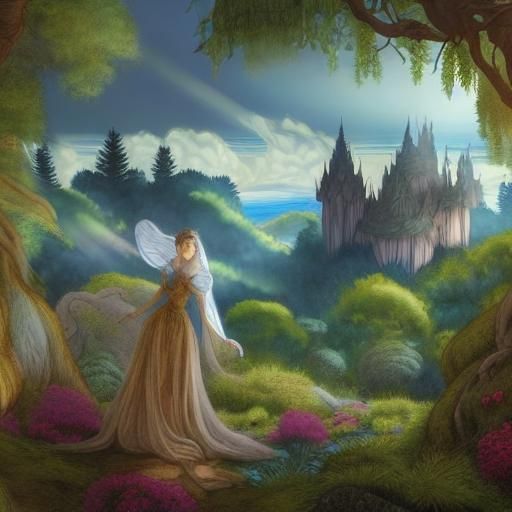 Paint a scene from your favorite fairy tale