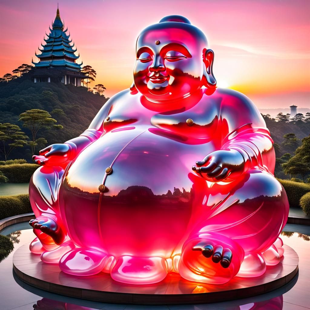 Jelly Buddha  by @Exnir26