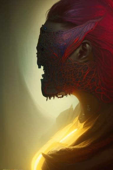 Detailed rich dark fantasy concept art by Greg Rutkowski, Be...