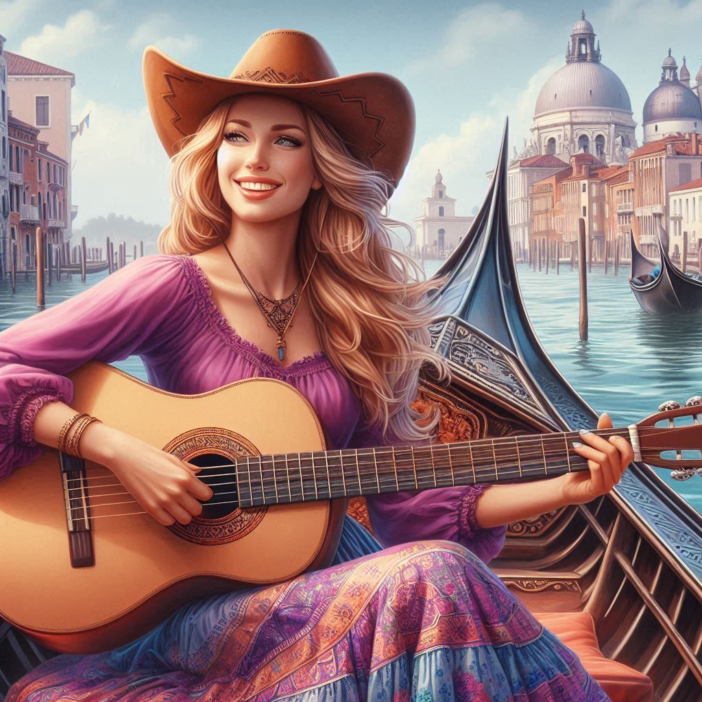 Cowgirl in Venice 2