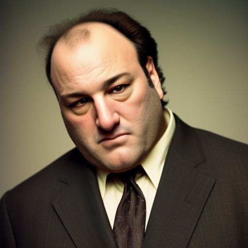 James Gandolfini AI Generated Artwork NightCafe Creator