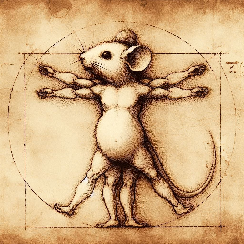 The Vitruvian Mouse