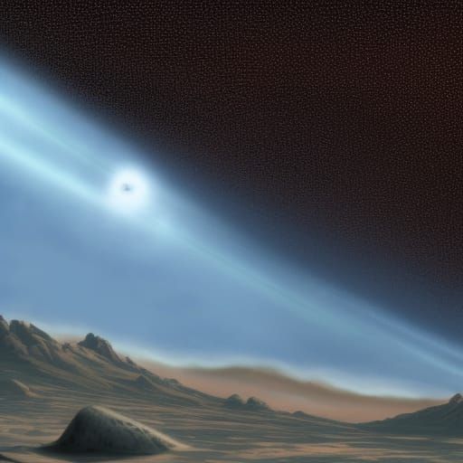 comet shower on mars no radiation