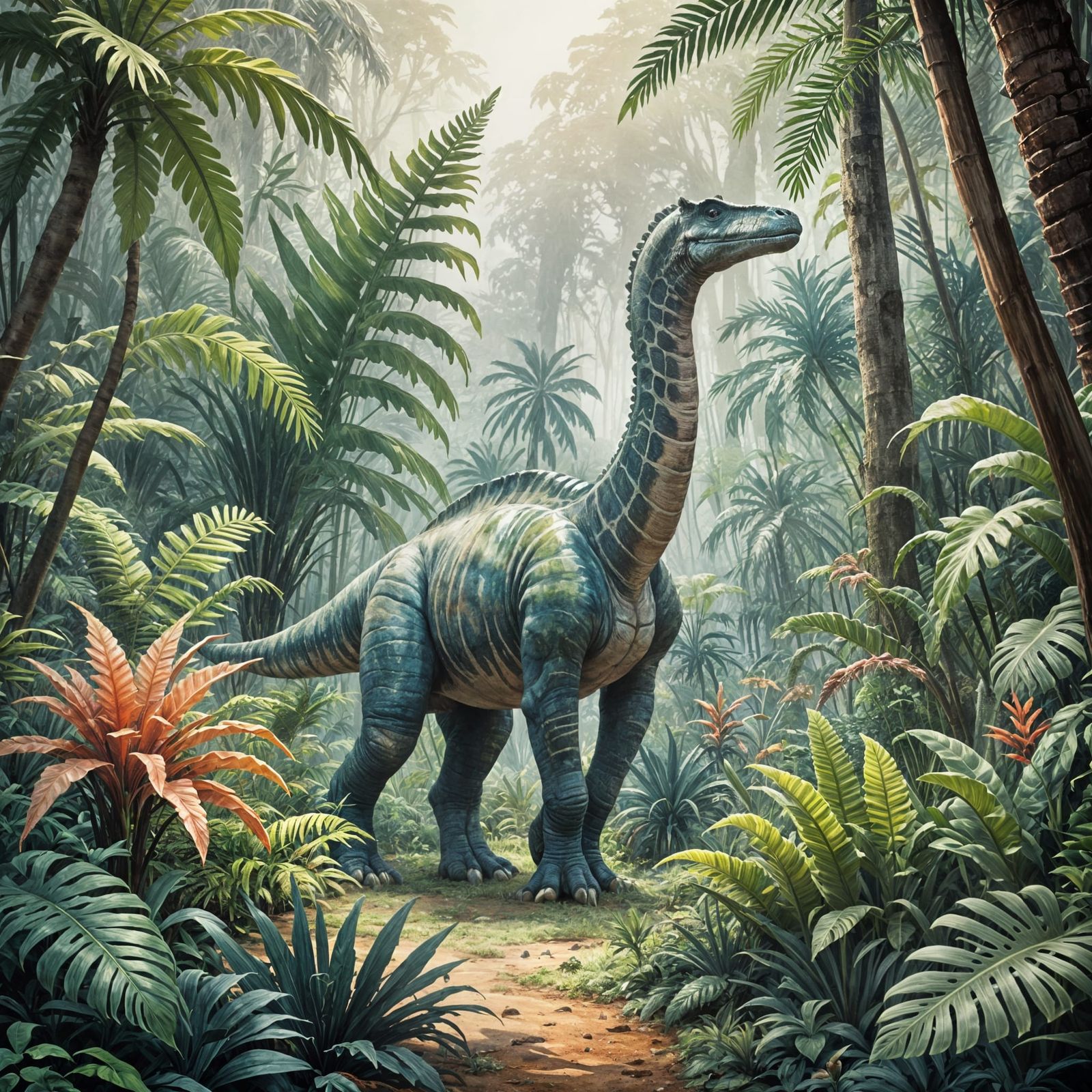 Jurassic Jungle  by @AGermanBeer