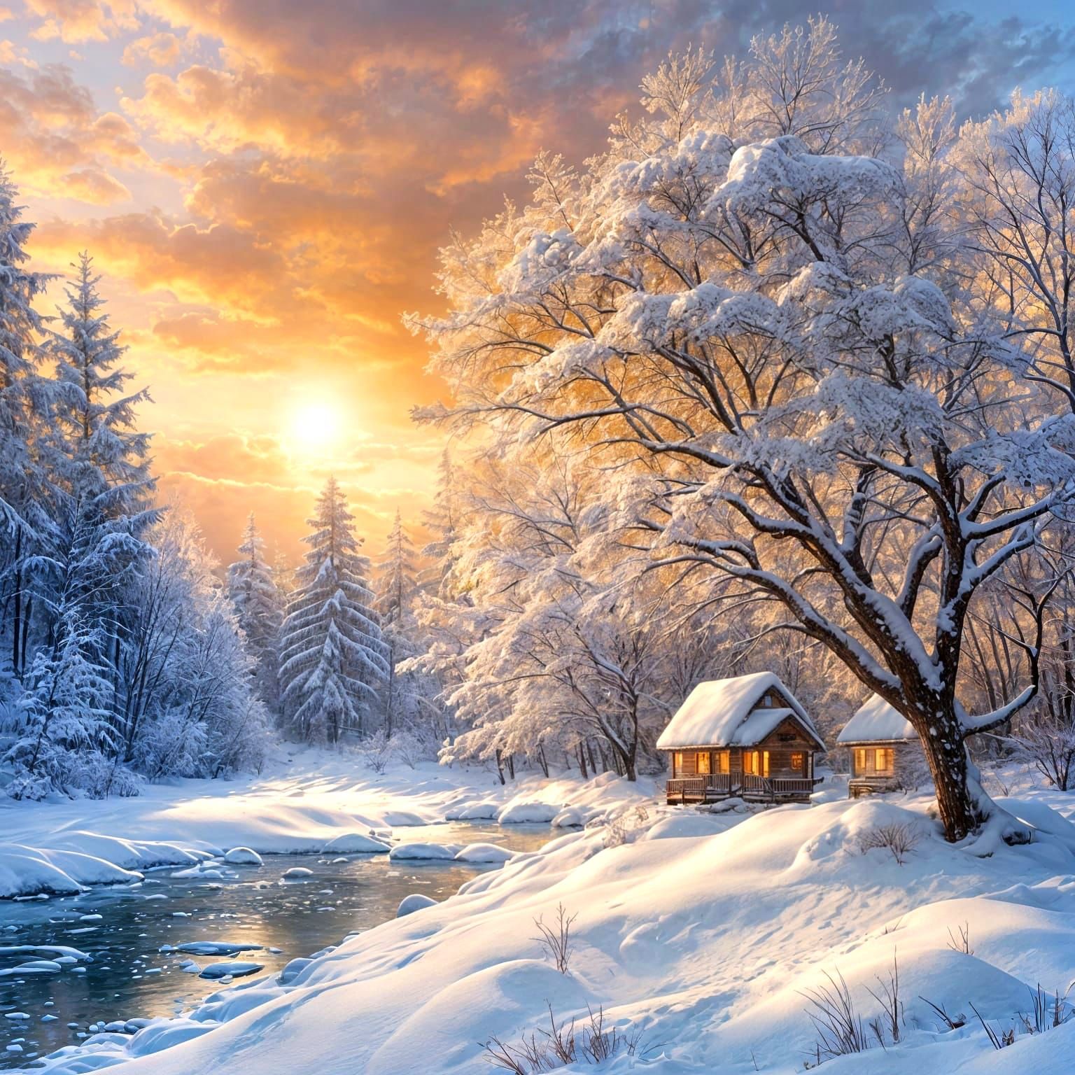 Winter’s Hold  by @Bellemia