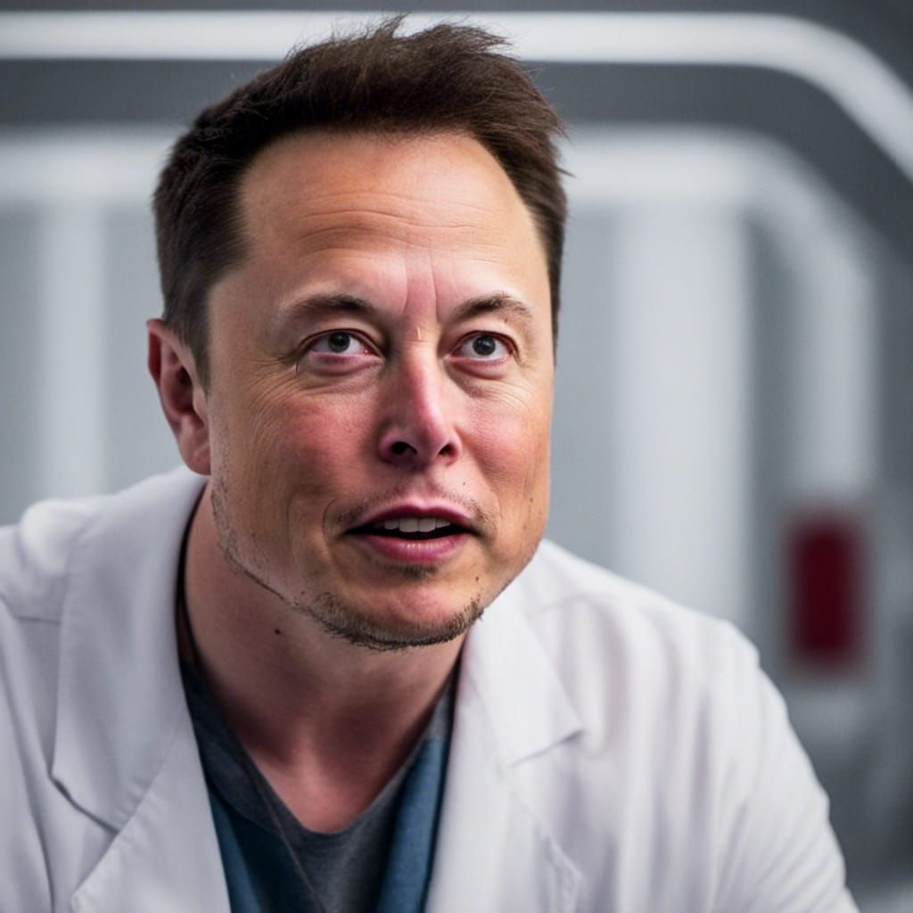 portrait of <lora:Musk:1.0> as a Doctor, photo-realistic, 50...