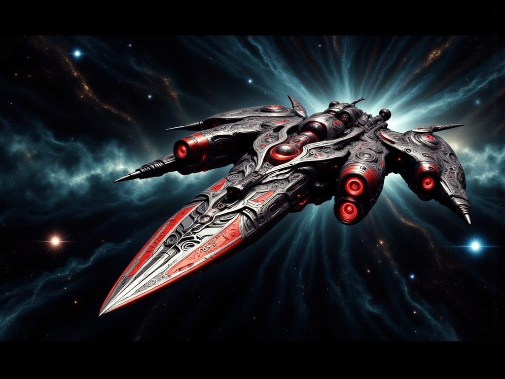 Alien Corsair  by @Monsterzero