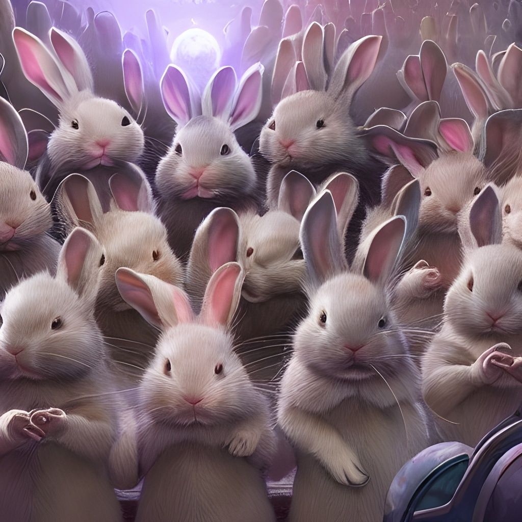 The Rabbit Meeting (someone's gonna get beaten)  by @Shelly Hadad