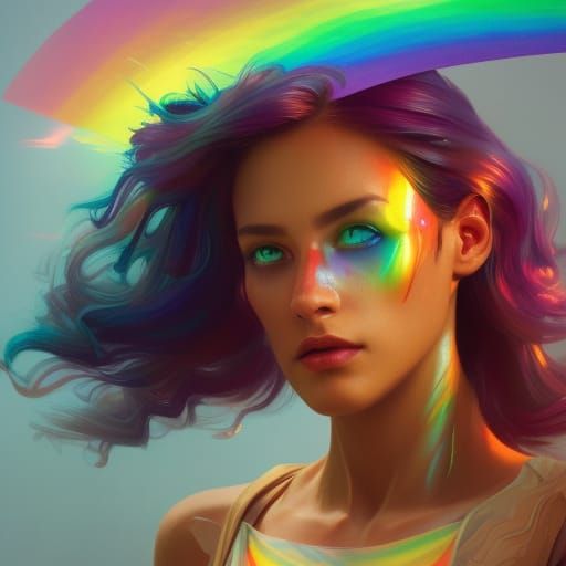 Soul reinbow - AI Generated Artwork - NightCafe Creator