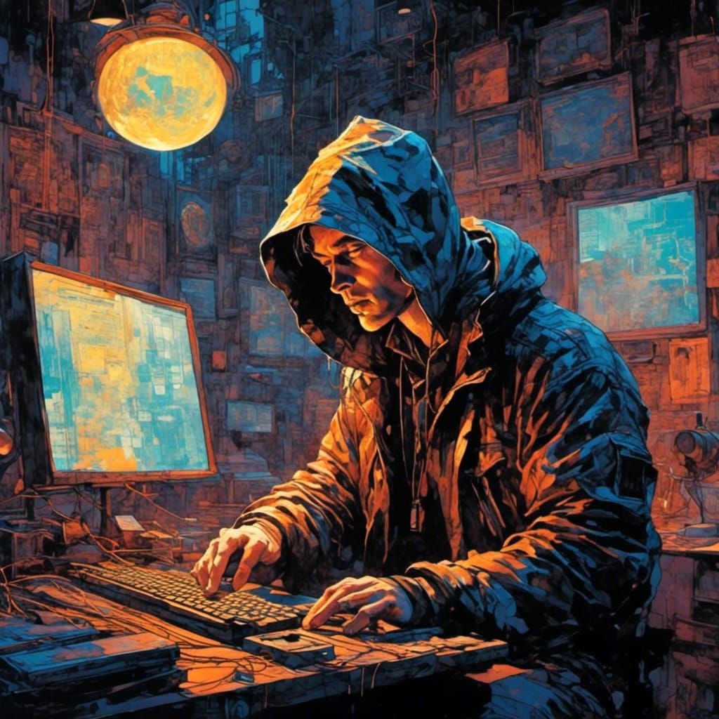 a computer hacker