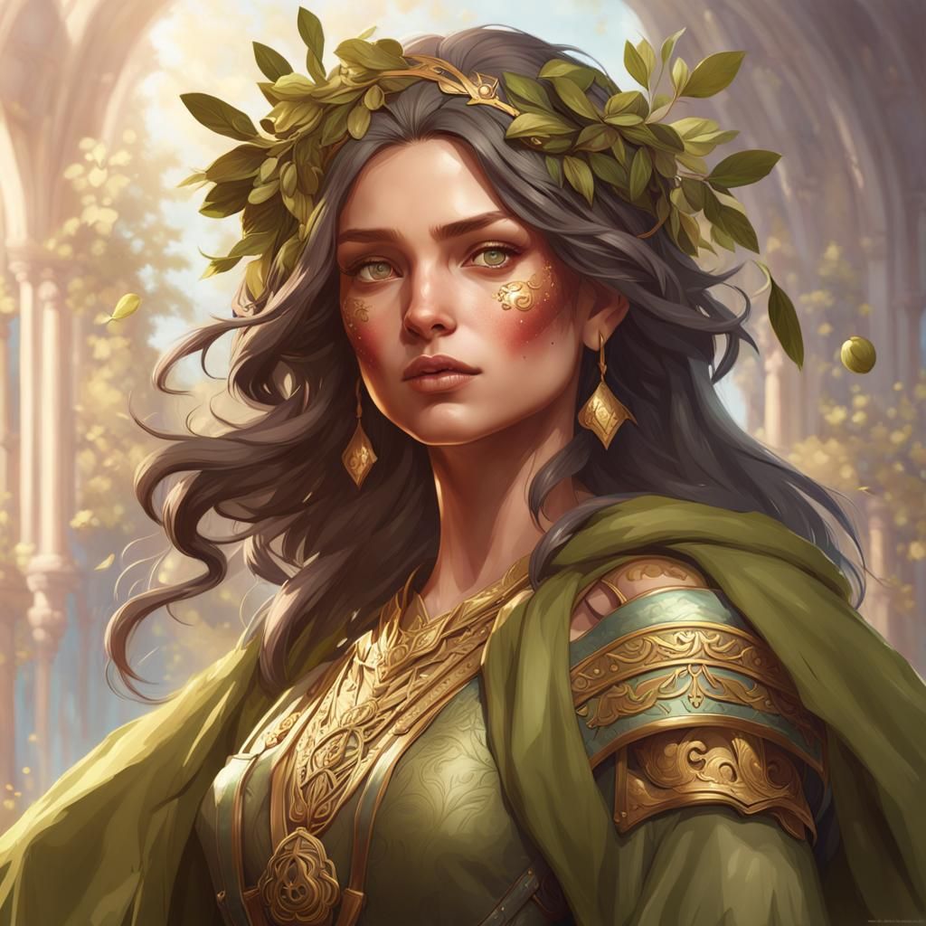 olive princess - AI Generated Artwork - NightCafe Creator