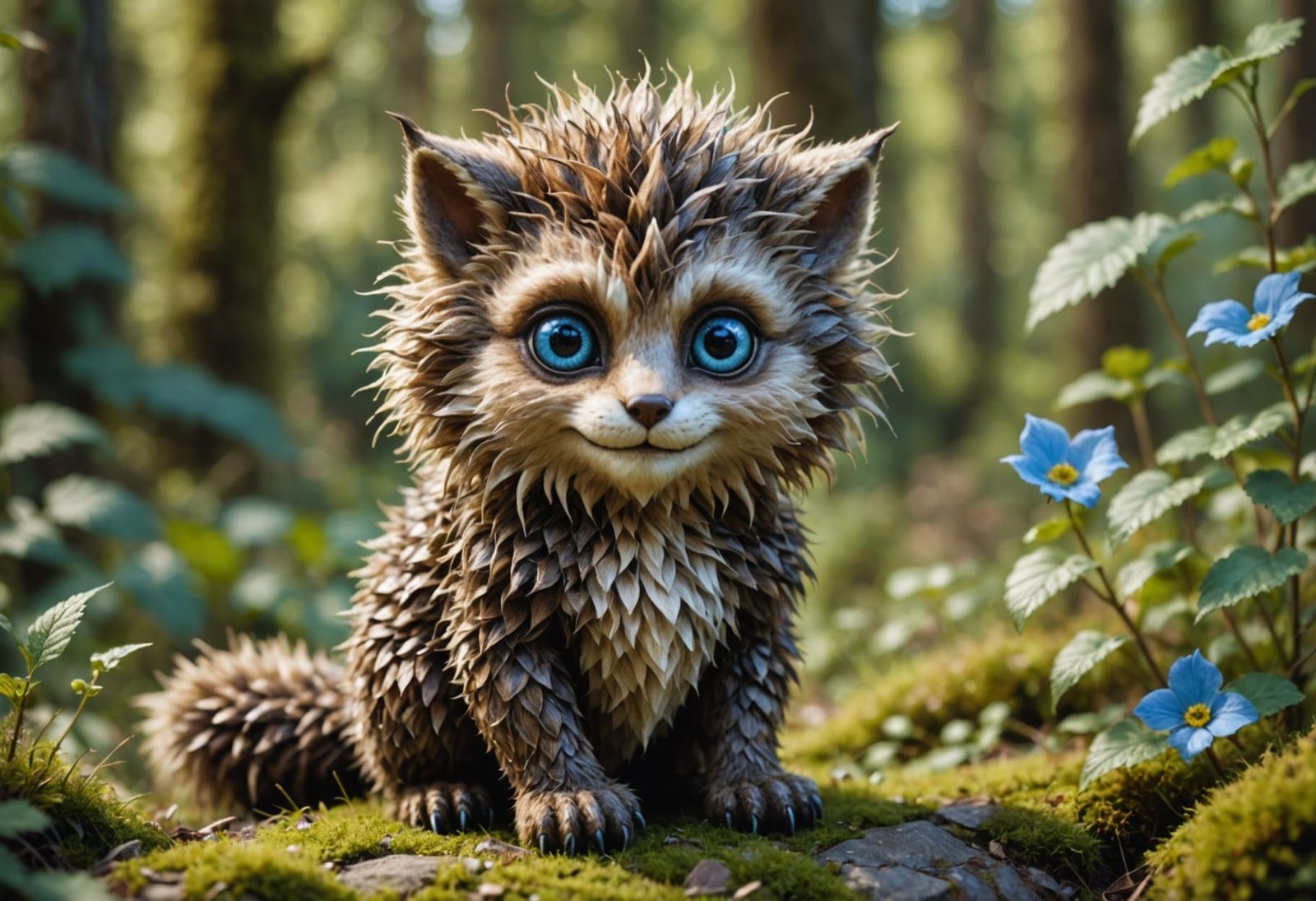 A Snarkwumple in it’s natural habitat.  by @Kernowek