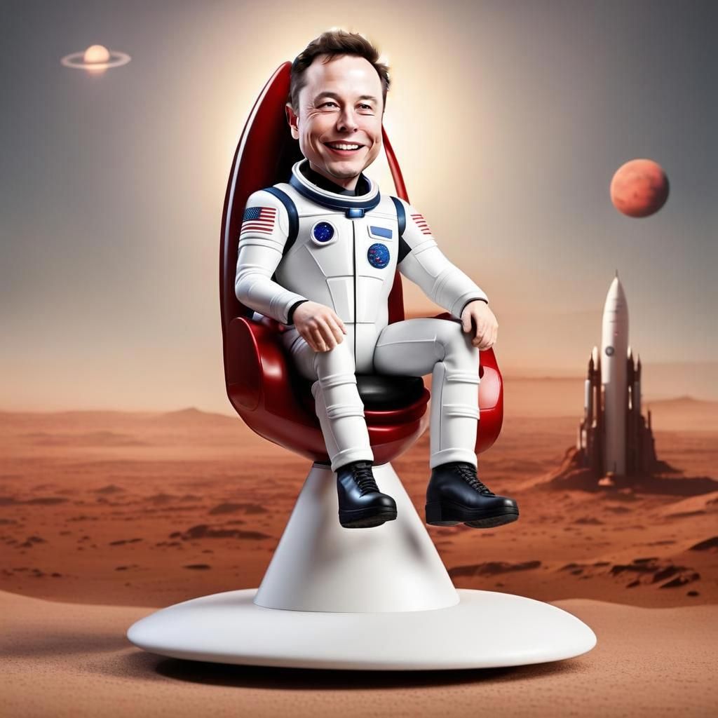 Elon Musk - AI Generated Artwork - NightCafe Creator