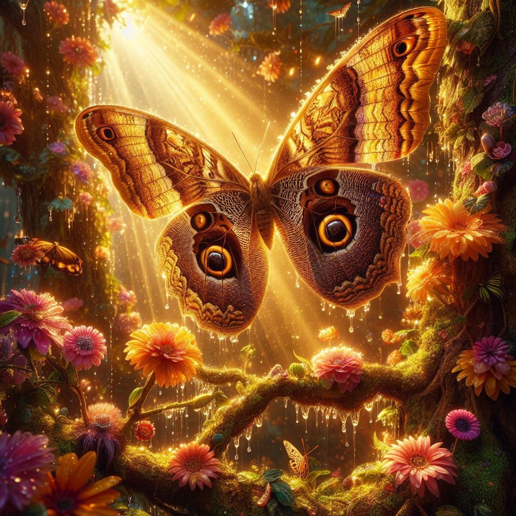 The golden butterfly