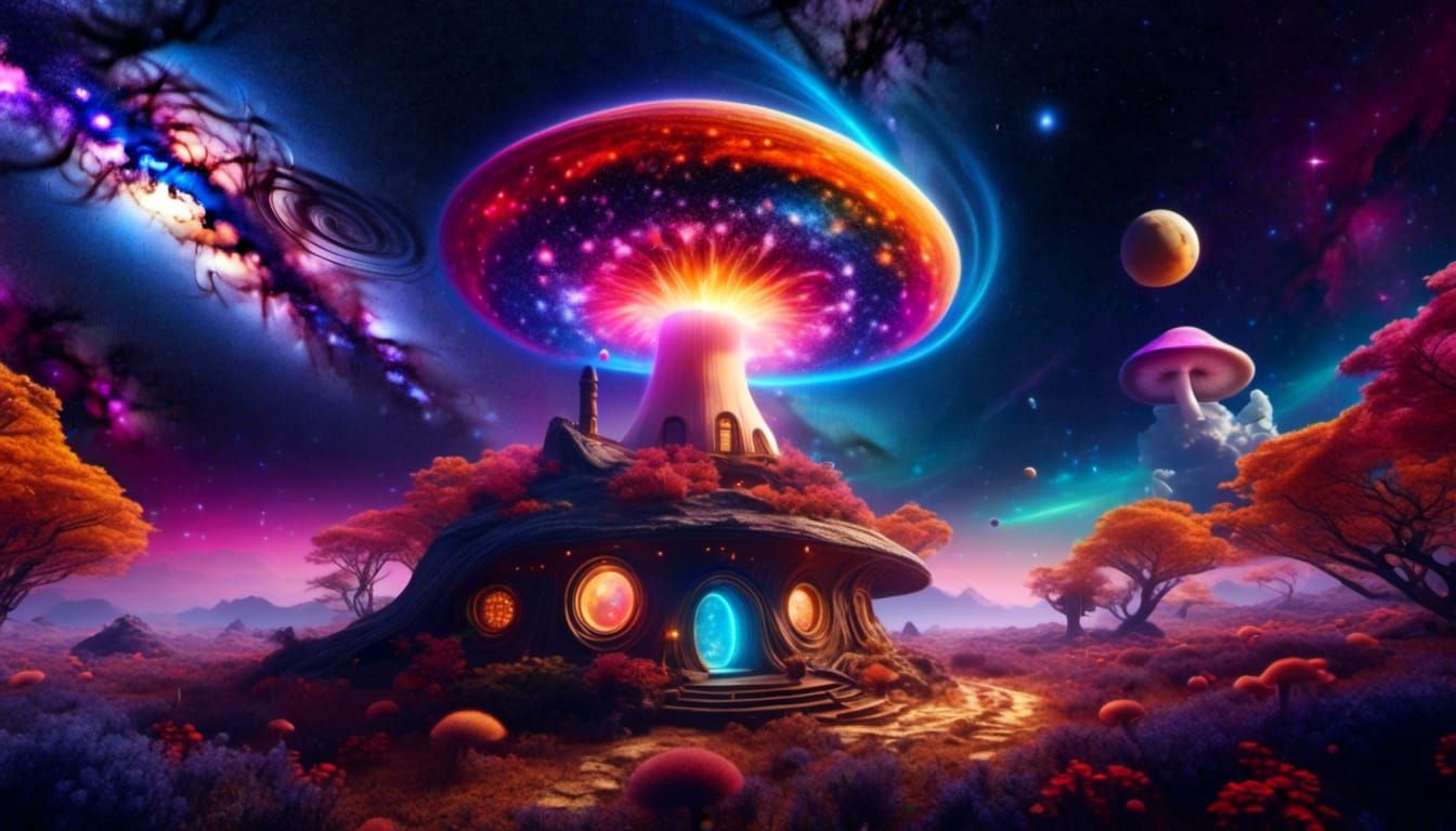 mushroom house