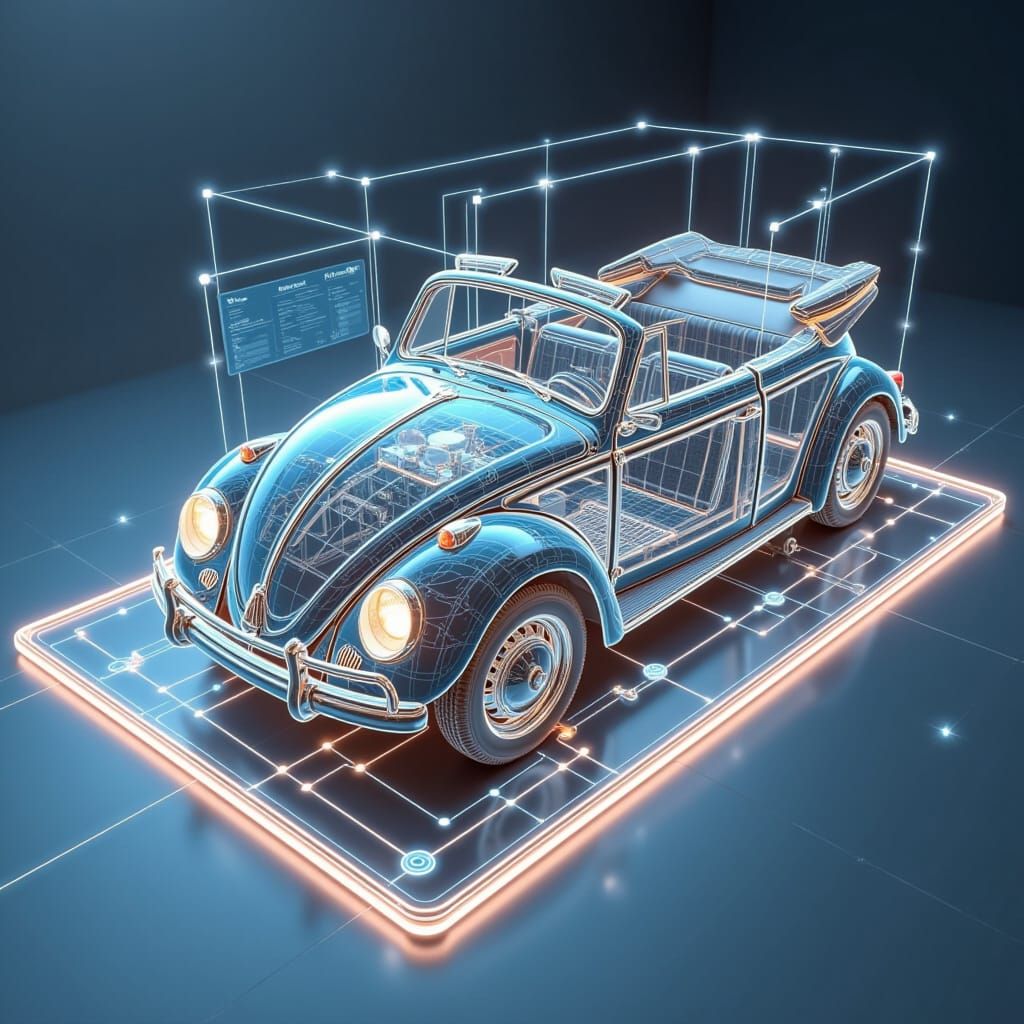 1962 Volkswagen Beetle, convertible