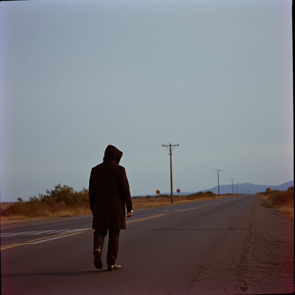 Eternal Gaze, Piercing Eyes. A Powerful Portrait.