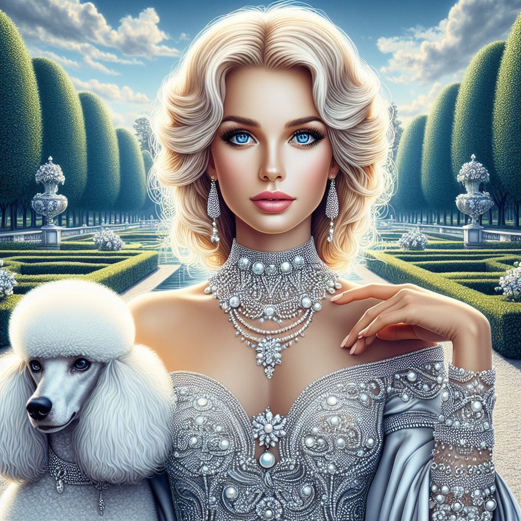 Lady and Poodle
