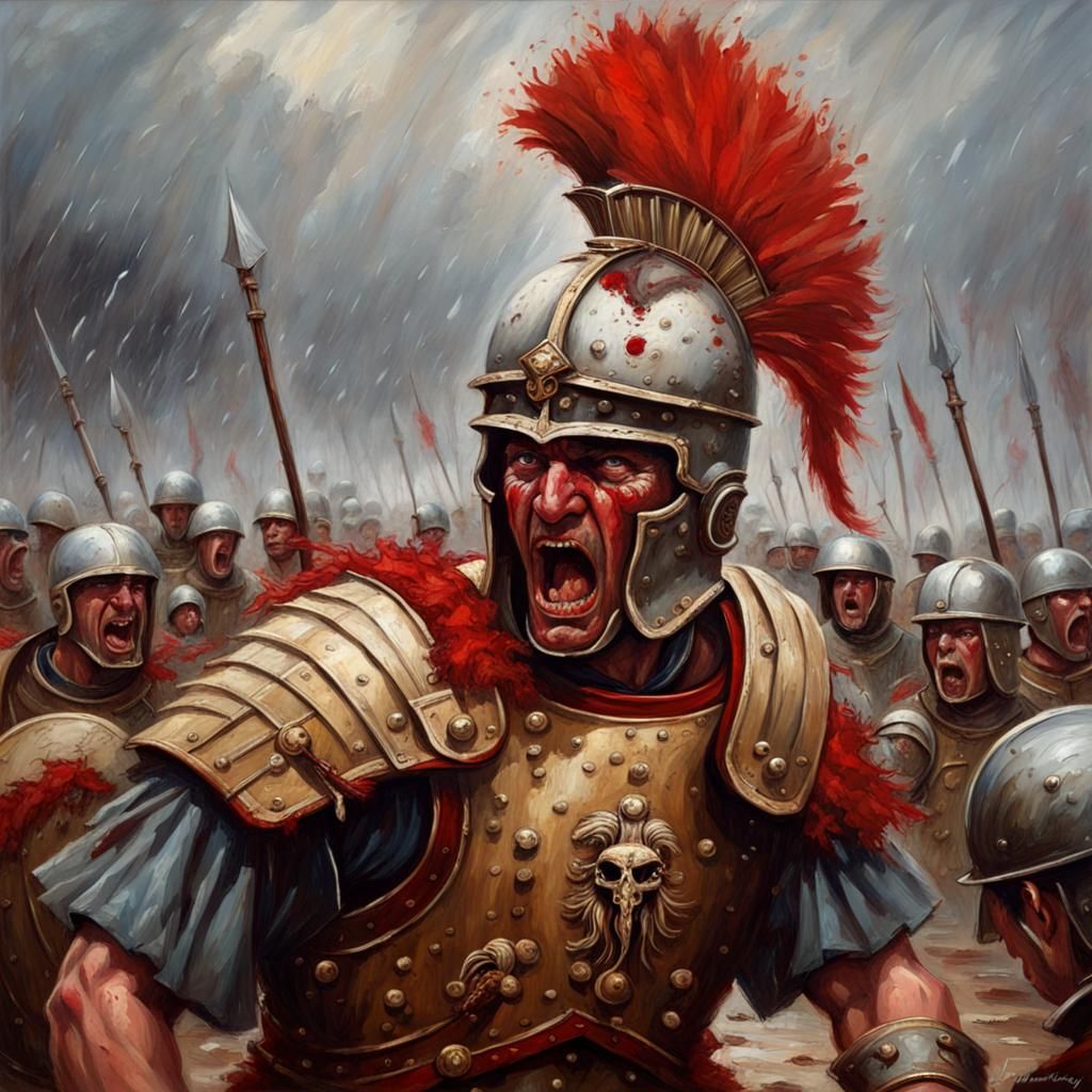 Roman Centurion - AI Generated Artwork - NightCafe Creator