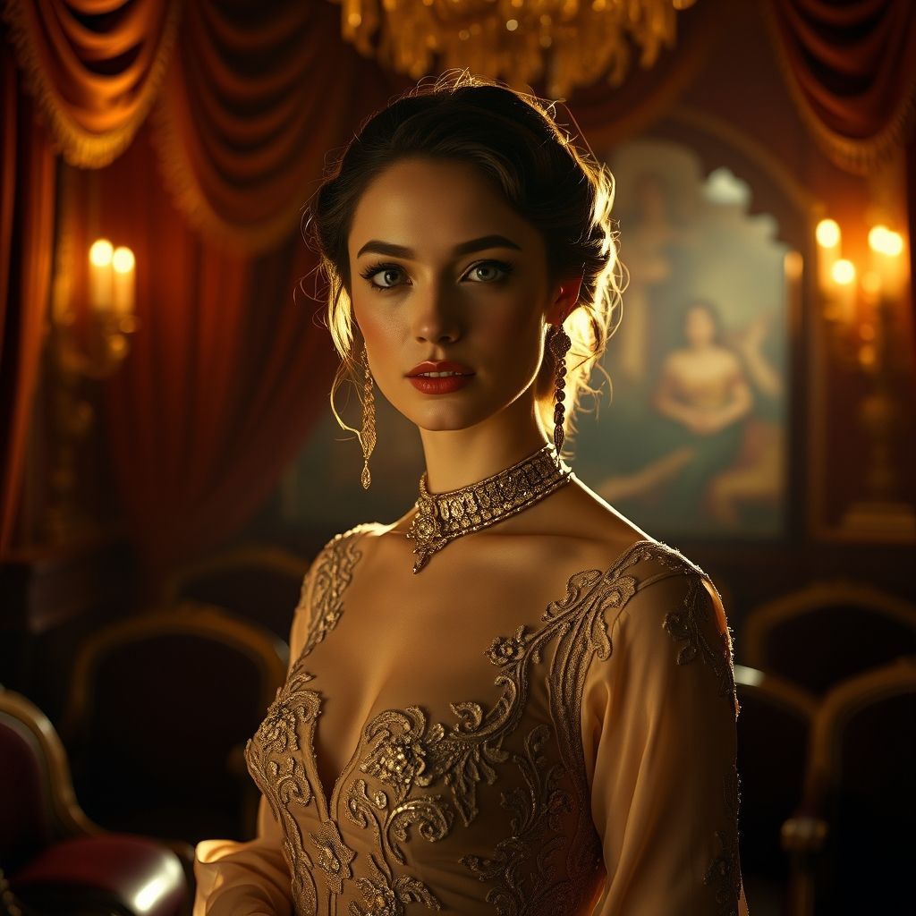 A breathtakingly detailed cinematic photograph