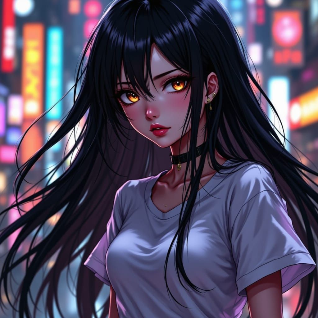 <lora:Refined Serenity Fx:1.0>, cyberpunk edgerunners anime style, featured on pixiv, kawaii, lofi, anime art, anime art by Studio Trigger, ...