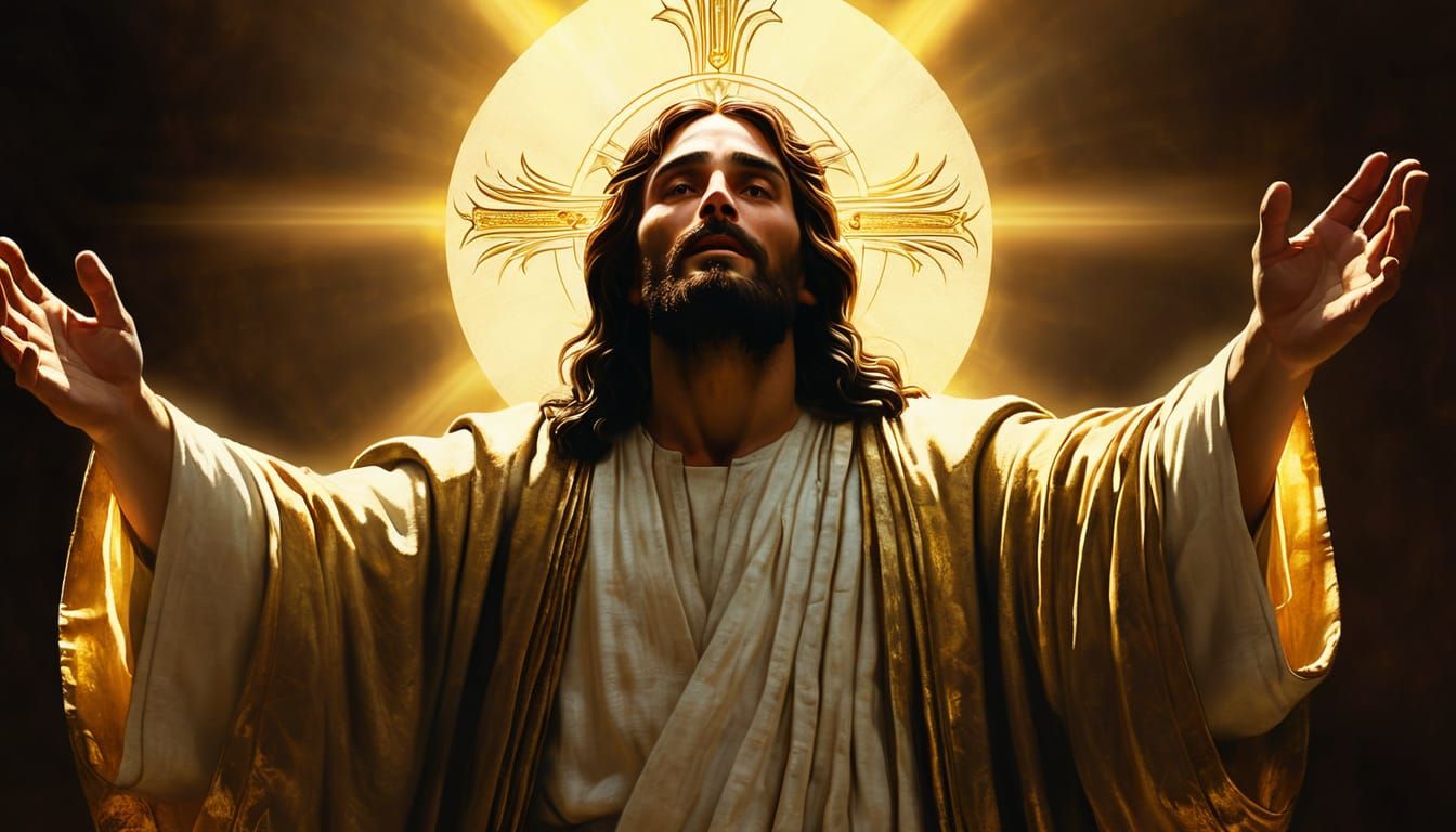 Jesus Christ in all his glory