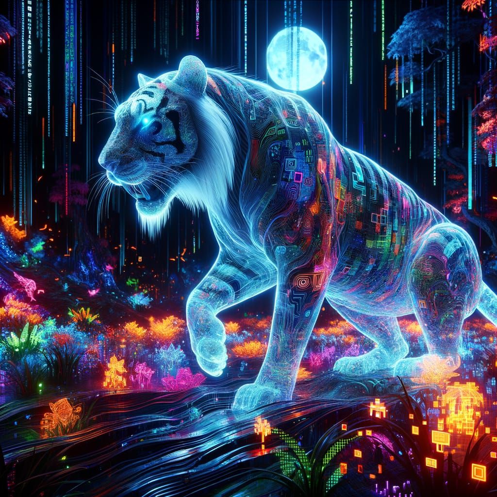 Ghost in the Digital Jungle  by @RocketCat