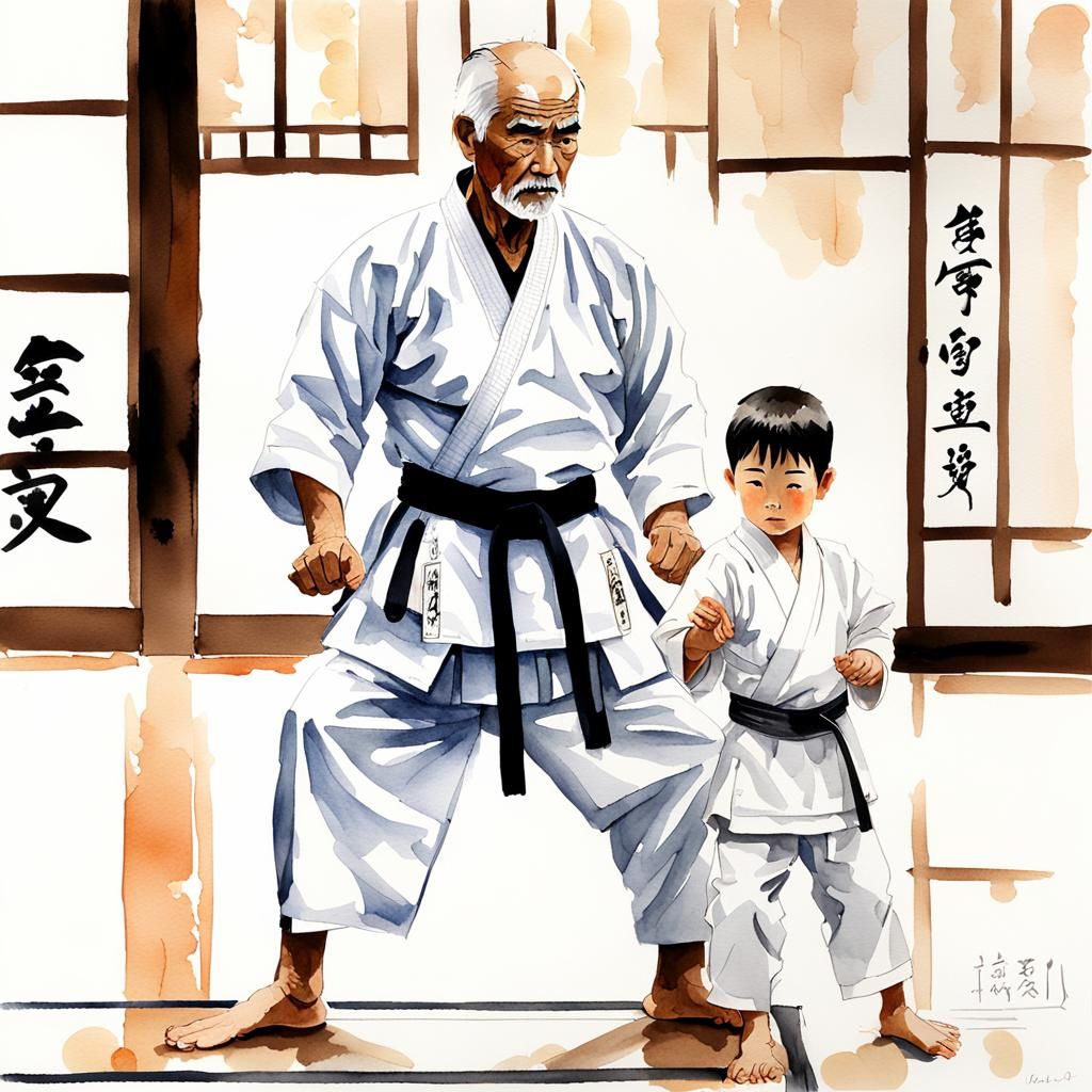 Sensei  by @Zenitude