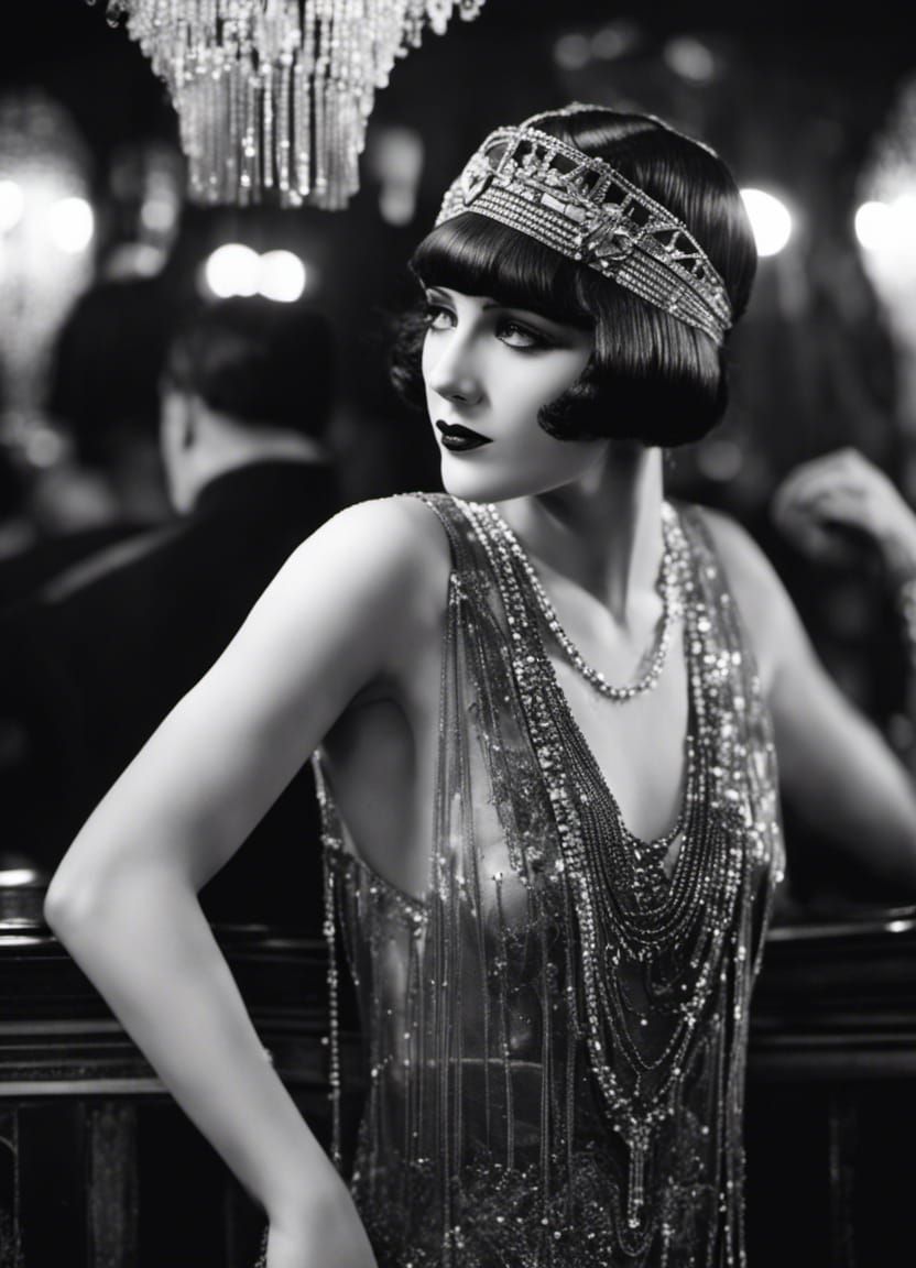 Picture of a flapper girl hotsell