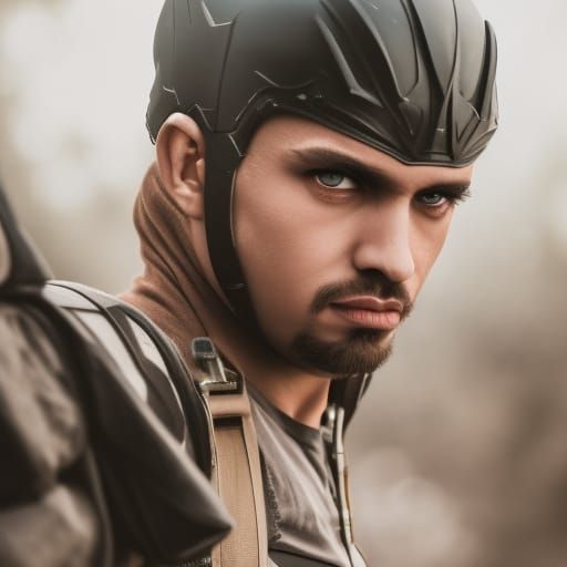 hero marvel realistic eyes cinematic style