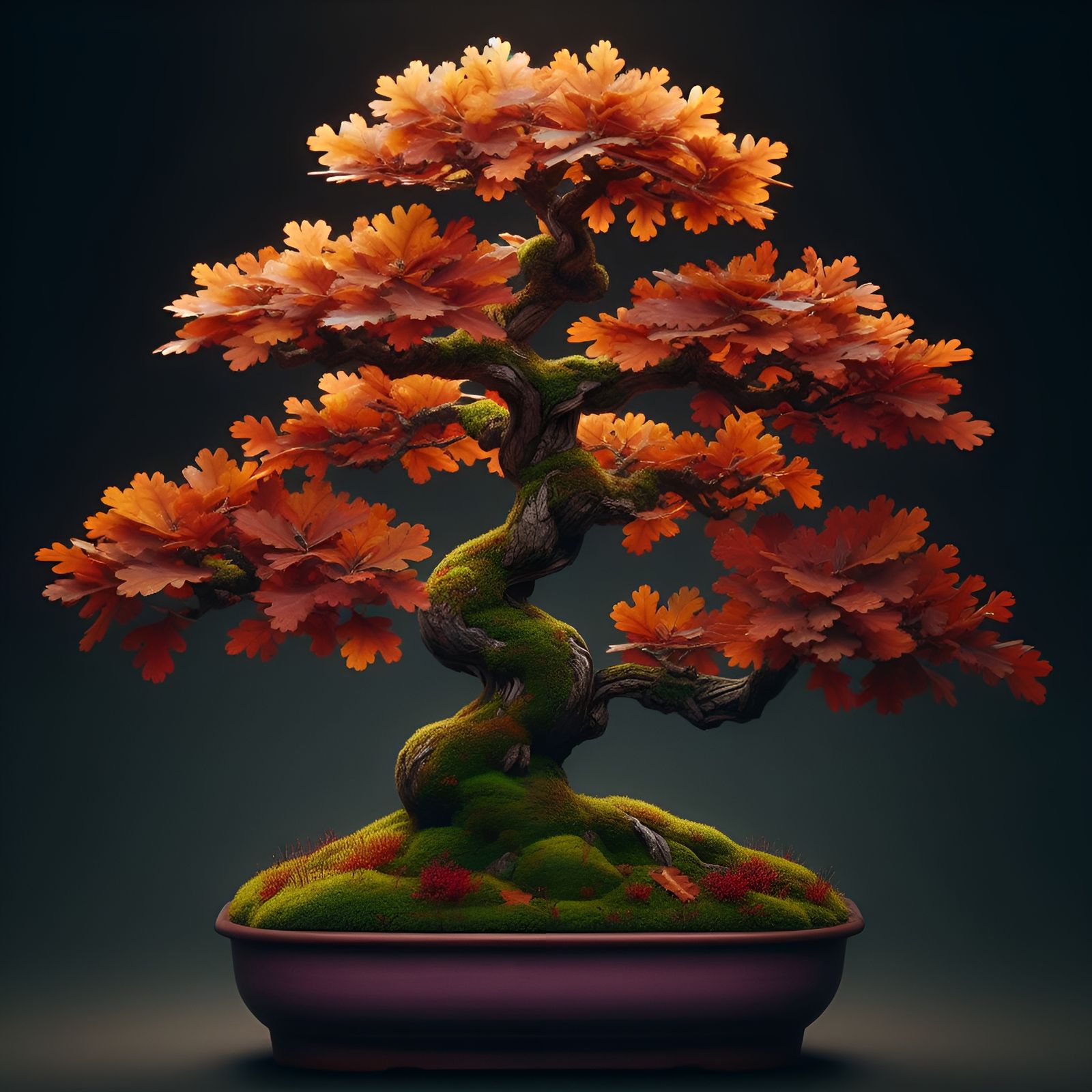 Bonsai Oak