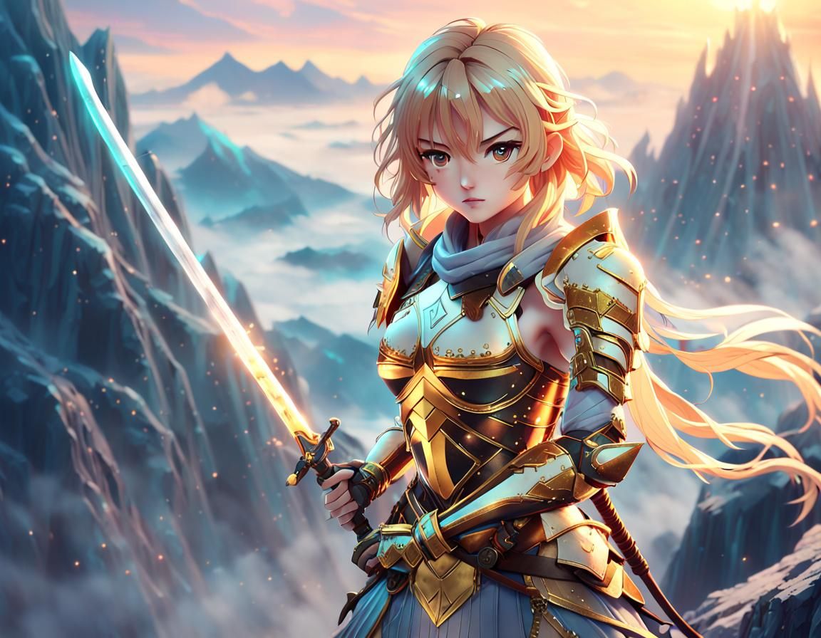 By artist "anime", 3d anime art, inspired by WLOP, Artstatio...