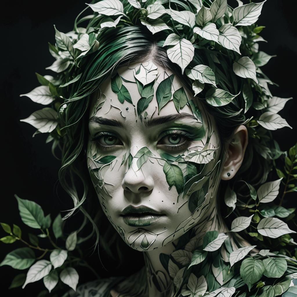 ghostly cobra Pastel color ink masterpiece of Filigree Fractal wrapping around a mesmerizing close-up head view of a cobra inspired by Egon...