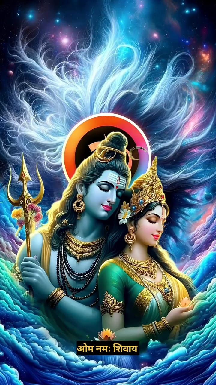 Lord Shiva and Parvati