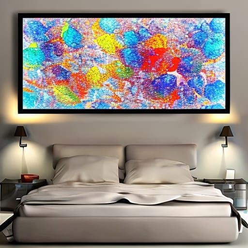 Cracked glass Abstract flowing Water diamond painting art fo...
