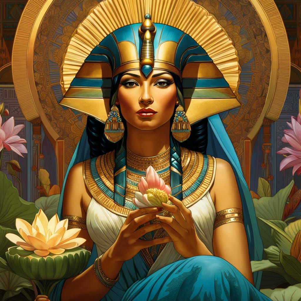 Cleopatra - AI Generated Artwork - NightCafe Creator