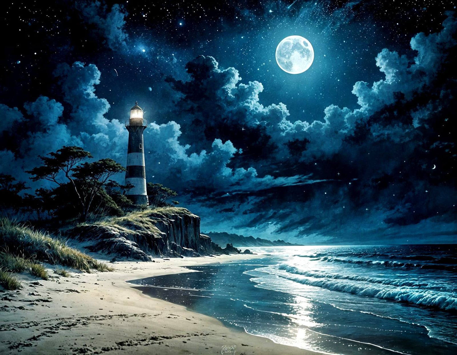 Lighthouse   by @1cheesepuff