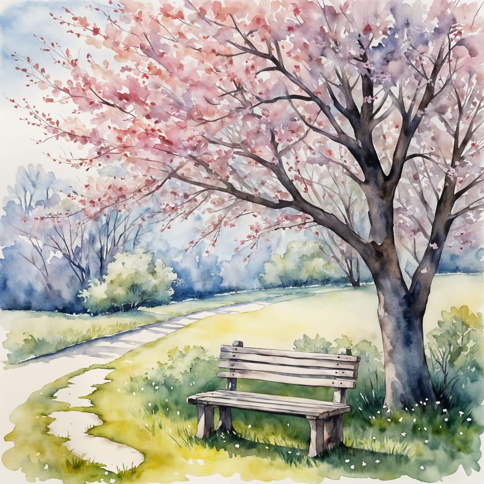 Spring Day at the Park  by @Oblique Lens