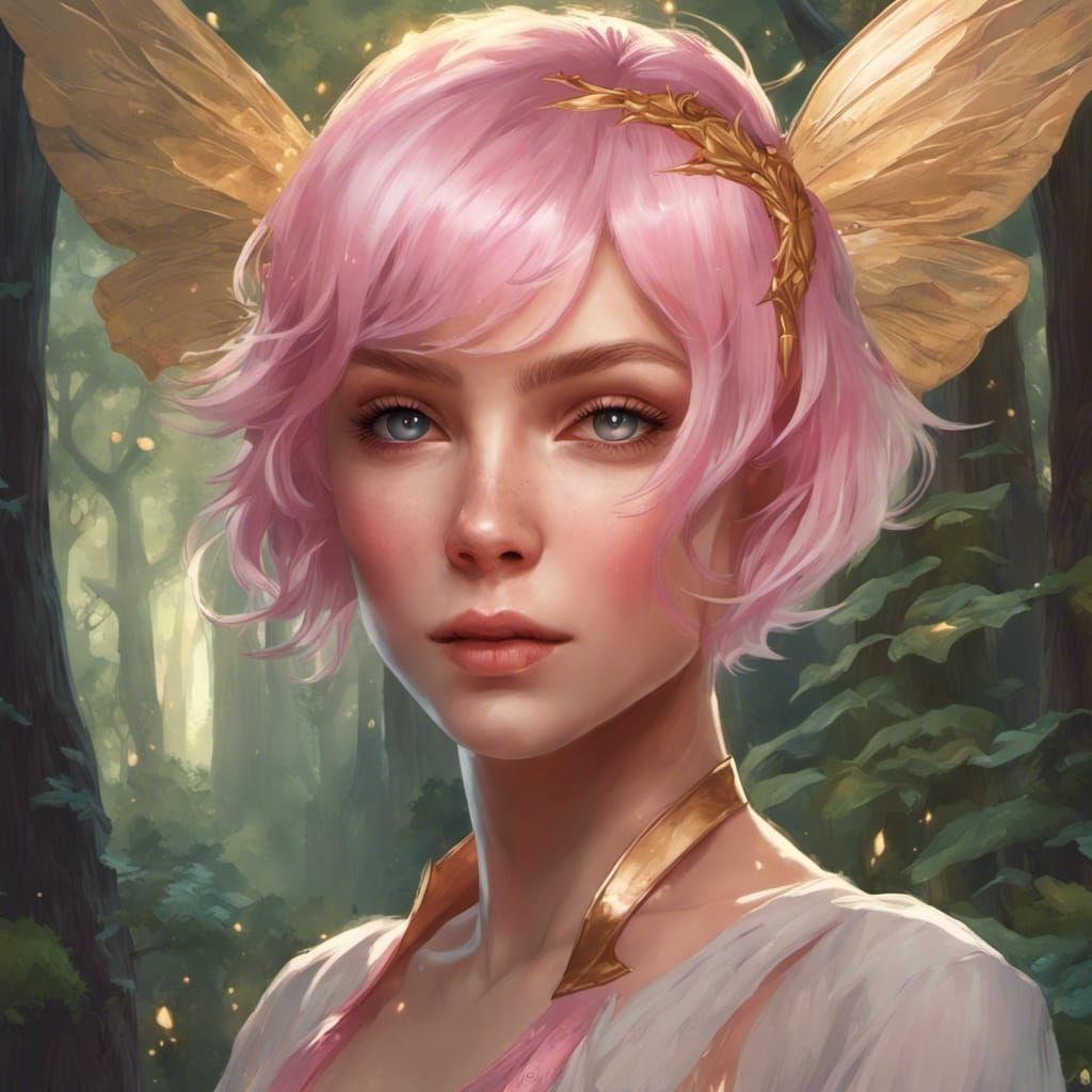 Cotton candy fairy