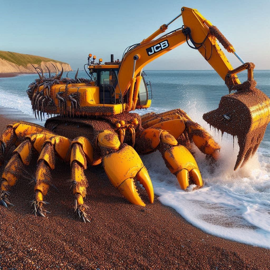JCB Digger Goes Rogue!