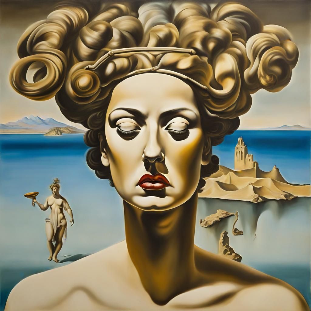 IN THE STYLE OF BARTOLOMEO PINELLI  HELEN OF TROY